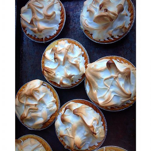 lemon Meringue Pies at The Crabapple Cafe in Brackendale