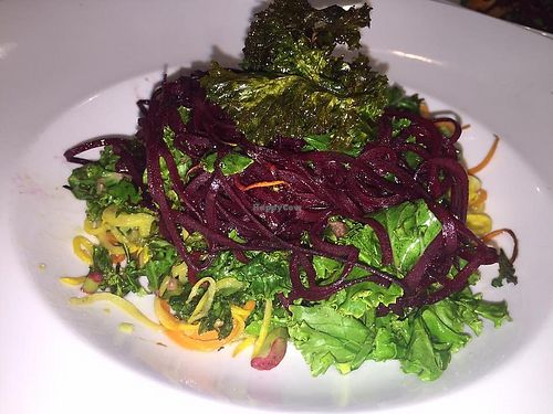 vegan salad at The Crabapple Cafe in Brackendale