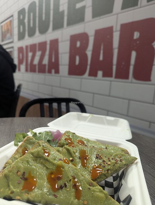 Avocado Toast at YYZ - Boulevard Pizza Bar - T3 in Mississauga