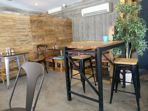 plenty of seating at Little River in Brunswick