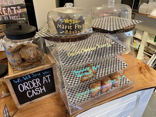 Vegan muffinns  at The Gallery - Coffee House & Bistro in Charlottetown