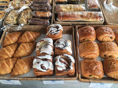 Pastries galore  at The Bread Blue - Nogosan in Seoul