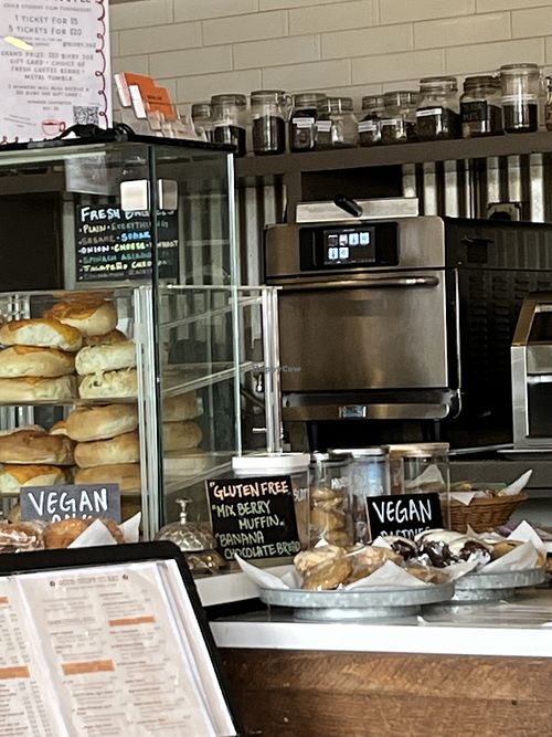 Vegan donuts and pastries  at Bixby Joe in Long Beach