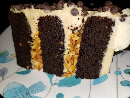 Snickerz cake at Karma Baker in Westlake Village