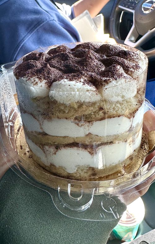 Mini tiramisu. Amazing .  at Karma Baker in Westlake Village