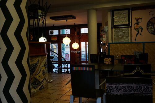 Interior at Green Fusion Foodbar in Szeged