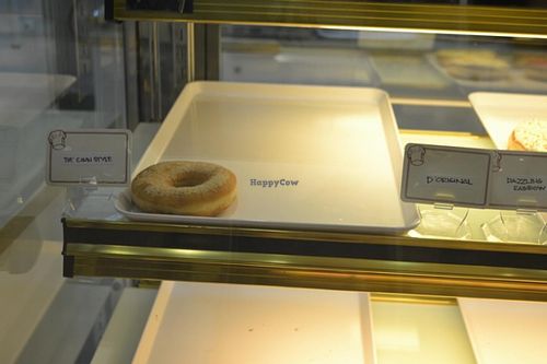 vegan donut at Donaccino in Dubai