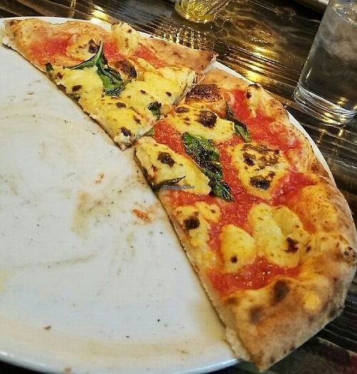 Baba Vegan Pizza! at Pizzeoli in St Louis