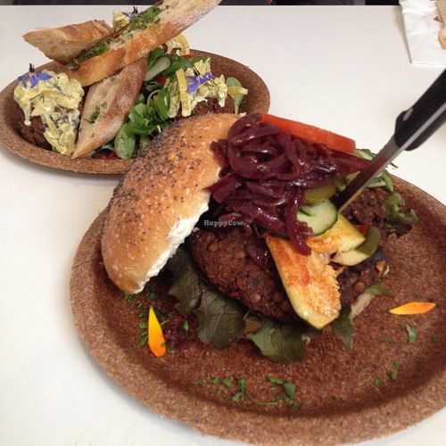 Chia Burger at Coca Sova in Dublin