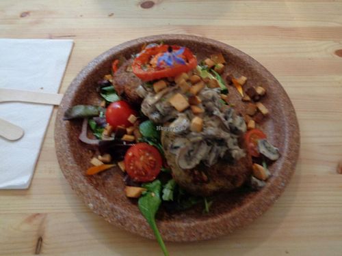 savoury pancakes  at Coca Sova in Dublin