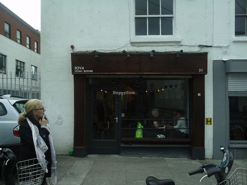 Front of Restaurtant - Vegan Butcher at Coca Sova in Dublin