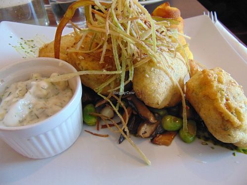 Soy schnitzel (dinner menu) at Coca Sova in Dublin