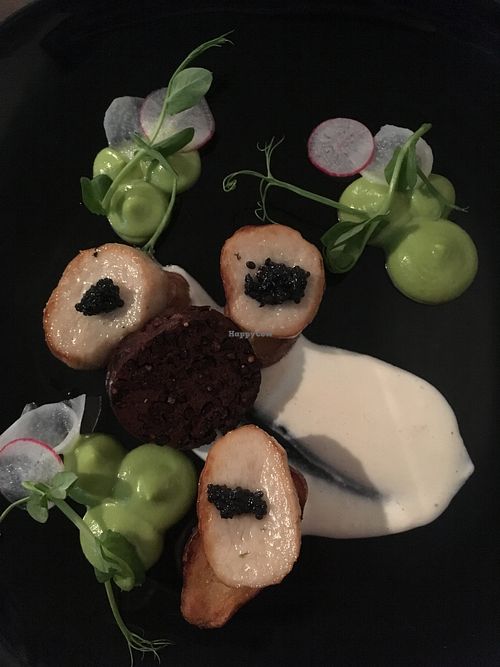 Vegan scallops at Coca Sova in Dublin