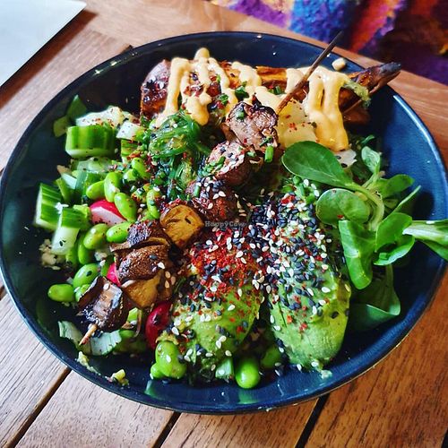 The vegan teriyaki 😍 at Lavinia Good Food - Centrum in Amsterdam