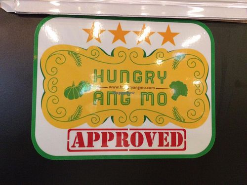 Official Hungry Ang Mo Seal of Approval. at Clover 8 in East Singapore
