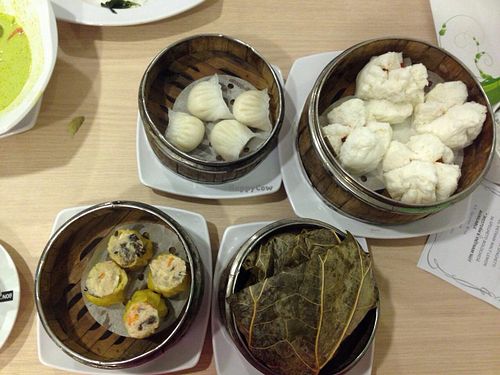 Dim Sum - thumbs up! at Clover 8 in East Singapore