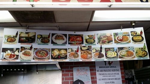 Snapshots Of Their Menu Plates at Norte Sur in Ventura