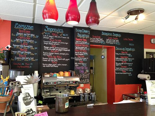 drink menu at Suds N Swirl in Seward