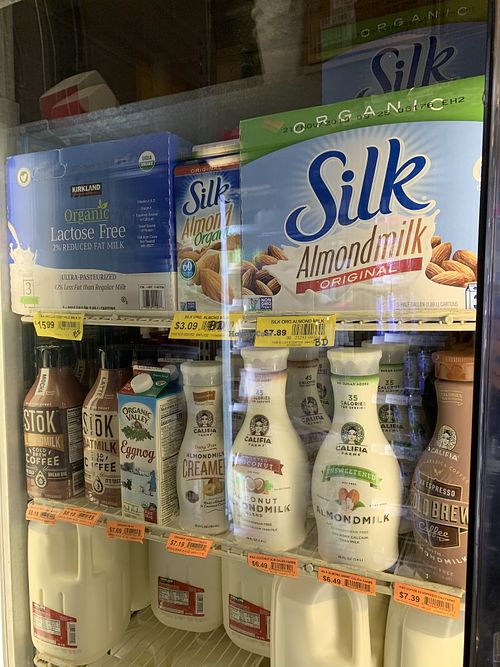 Plant based milks at Save-U-More in Homer