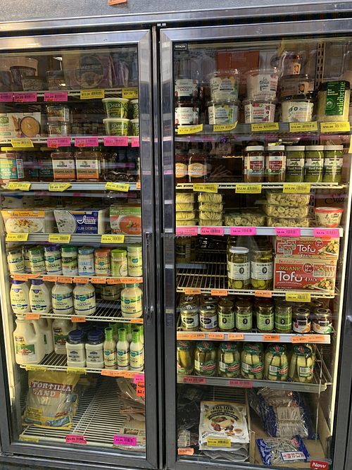 Tofu & veganaise at Save-U-More in Homer