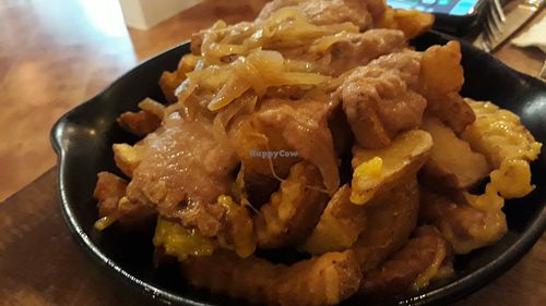 Cheesey poutine at Eat.Co in Koh Phangan