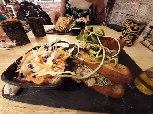 Tuna cheese melt at Eat.Co in Koh Phangan