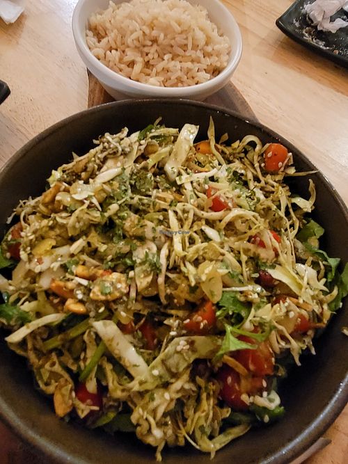Burmese salad at Eat.Co in Koh Phangan