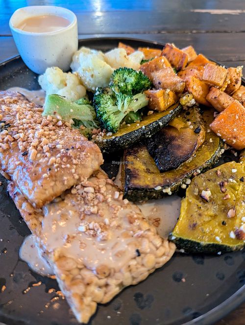 Nutty tempeh - yummy! 🤤 at Eat.Co in Koh Phangan
