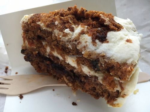 Carrot cake  at Miazsz in Krakow