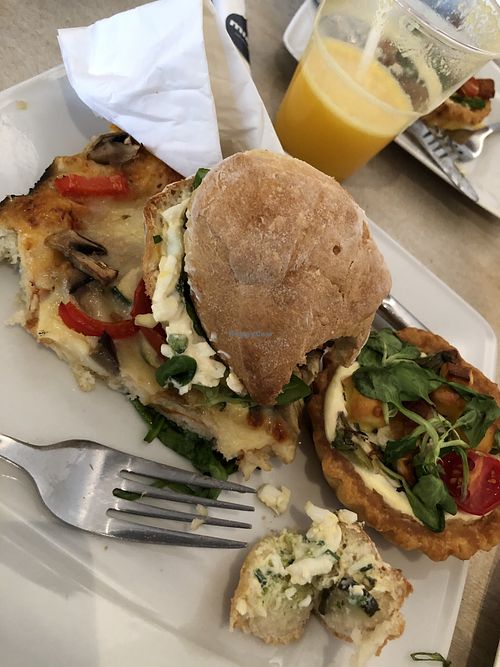 Not vegan at Miazsz in Krakow