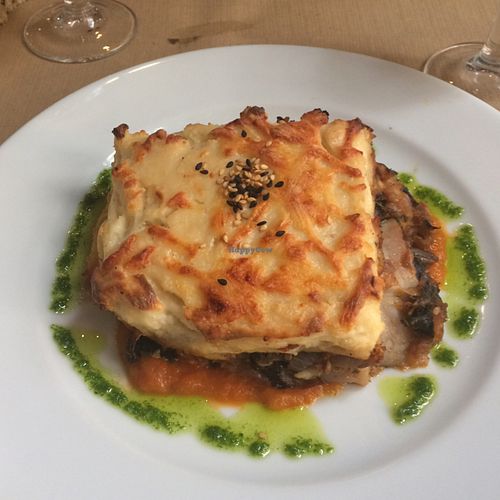 lasagne  at Vegetalia - Raval in Barcelona