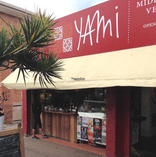 front at Yami in Brunswick Heads