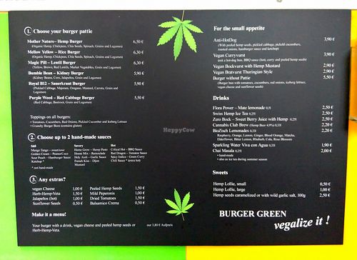menu (en) at Die Vegane Art von Delikart in Jena