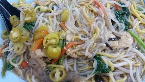 hokkien prawn noodle at Hong Yi Vegetarian   in West Singapore