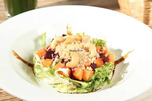 Plato at Happy Day Vegetariano in Barcelona