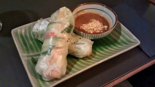 Spring rolls at Cat Tuong in Berlin