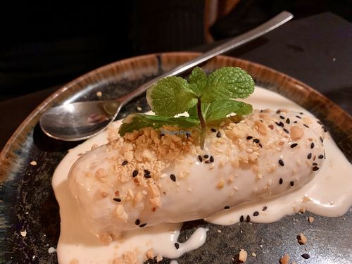 banana dessert at Cat Tuong in Berlin