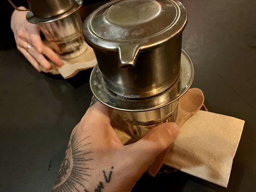 vietnamese coffee at Cat Tuong in Berlin