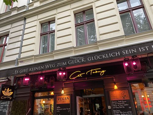 outside at Cat Tuong in Berlin