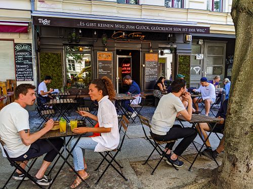 Outside of Cat Tuong at Cat Tuong in Berlin