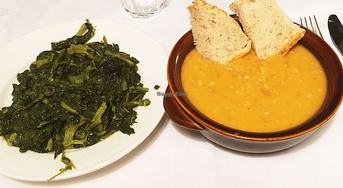 tasty Tuscan soup!  at Trattoria Enzo e Piero in Florence