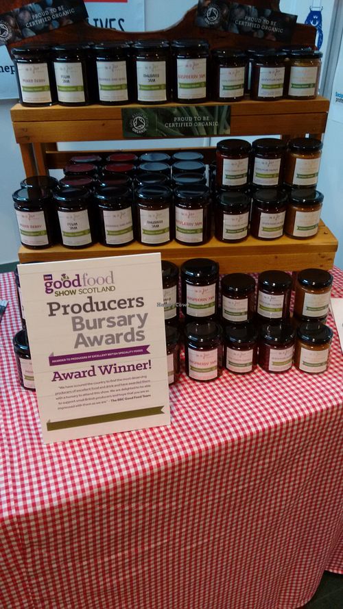Award winning at In a Jar in Edinburgh