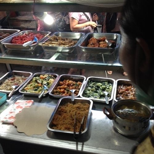 All the options! at Vegetarian Restaurant in Jakarta