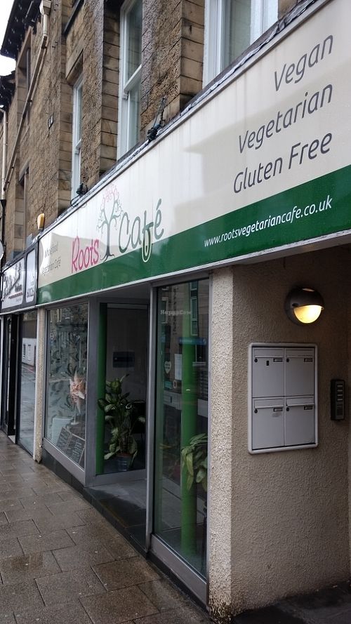 banks holiday, boooo at Roots Vegetarian Cafe in Lancaster