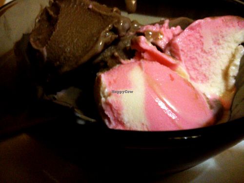 Vegan soy ice-cream! at The Soya Centre in Kandy