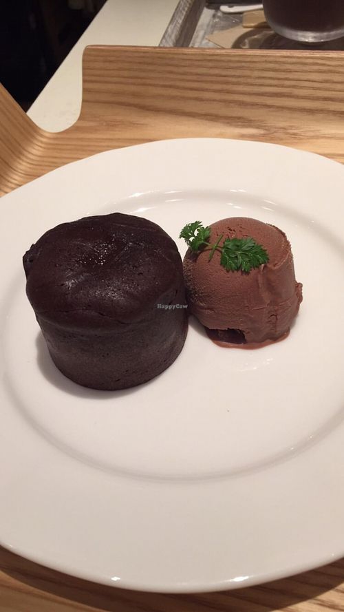 Delicious desert at Cosme Kitchen Cafe in Kyoto