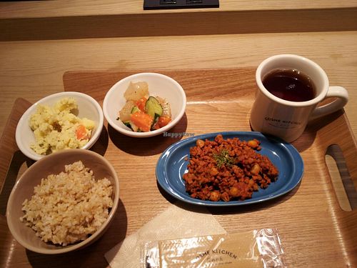 Lunch set at Cosme Kitchen Cafe. at Cosme Kitchen Cafe in Kyoto