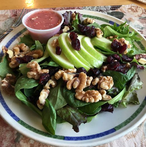 Apple Walnut Salad at Fortuitea Cafe and Bakery in Washington