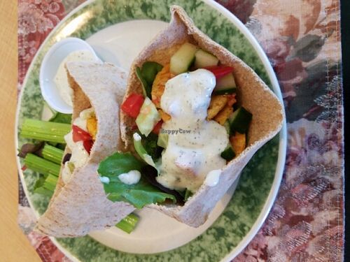 Buffalo falafel at Fortuitea Cafe and Bakery in Washington