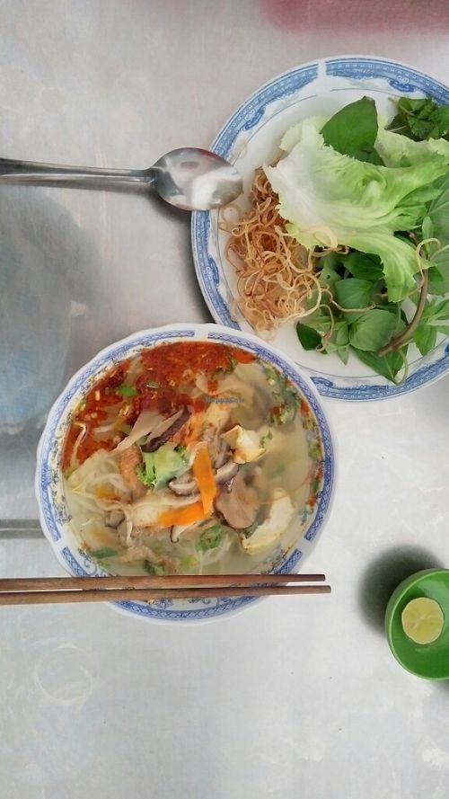 Beef noodle  at Long Hoa in Da Lat